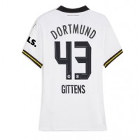 Borussia Dortmund Jamie Bynoe-Gittens #43 Fotballklær Tredjedrakt Dame 2024-25 Kortermet